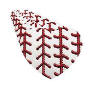 6 Pack Car Air Freshener Baseball Softball Red Laces Cute Car Hanging Air Freshener for Automotive Room Decor Gift