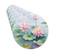 6 Pack Car Air Freshener Beautiful Lotus Flowers Cute Car Hanging Air Freshener for Automotive Room Decor Gift