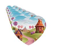 6 Pack Car Air Freshener Candy Land Cute Car Hanging Air Freshener for Automotive Room Decor Gift