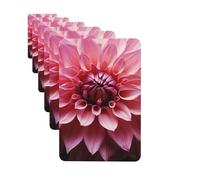 6 Pack Car Air Freshener Floral Dahlia Flower Cute Car Hanging Air Freshener for Automotive Room Decor Gift