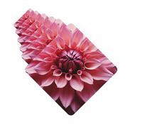 6 Pack Car Air Freshener Floral Dahlia Flower Cute Car Hanging Air Freshener for Automotive Room Decor Gift