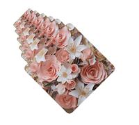 6 Pack Car Air Freshener Floral Wedding Bouquet Cute Car Hanging Air Freshener for Automotive Room Decor Gift