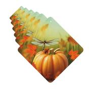 6 Pack Car Air Freshener Harvest Pumpkins Dragonfly Cute Car Hanging Air Freshener for Automotive Room Decor Gift