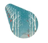 6 Pack Car Air Freshener Merry Christmas Birch Tree Cute Car Hanging Air Freshener for Automotive Room Decor Gift