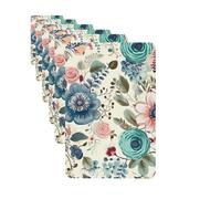 6 Pack Car Air Freshener Modern Bohemia Flower Cute Car Hanging Air Freshener for Automotive Room Decor Gift