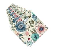 6 Pack Car Air Freshener Modern Bohemia Flower Cute Car Hanging Air Freshener for Automotive Room Decor Gift