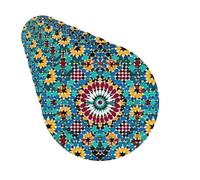 6 Pack Car Air Freshener Moroccan Color Pattern Cute Car Hanging Air Freshener for Automotive Room Decor Gift