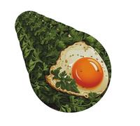 6 Pack Car Air Freshener Parsley Leaves and Eggs Cute Car Hanging Air Freshener for Automotive Room Decor Gift