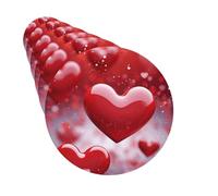 6 Pack Car Air Freshener Valentines Love Hearts Cute Car Hanging Air Freshener for Automotive Room Decor Gift