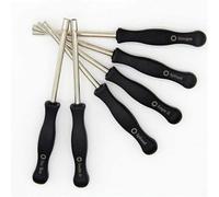 6 Pack Carburetor Adjuster Carburetor Tune-up Adjustment Tool Included 21-Teeth Splined, 7-Teeth Splined, Pac Man, Single D, Double D, Hexagon Socket Replacement for Most 2 Cycle Engine