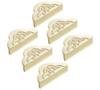6 Pack Classic Cabinet Handles Hardware Drawer Handle for Kitchen Cabinets Bedroom Pull Wardrobe Furniture Decoration Cupboard Dresser Pulls Closet Knob