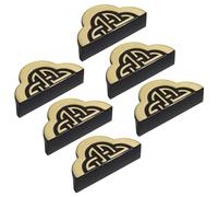 6 Pack Classic Cabinet Handles Hardware Drawer Handle for Kitchen Cabinets Bedroom Pull Wardrobe Furniture Decoration Cupboard Dresser Pulls Closet Knob
