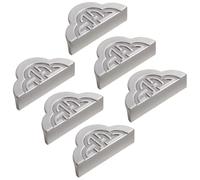 6 Pack Classic Cabinet Handles Hardware Drawer Handle for Kitchen Cabinets Bedroom Pull Wardrobe Furniture Decoration Cupboard Dresser Pulls Closet Knob