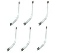 6-Pack Clear Voice Tube Replacement for Encore,Tristar and SupraPlus,Intended for Plantronics Headsets Replacement Accessory Spare Parts - VOICETUBES Clear