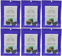(6 PACK - Clearspring - Toasted Nori Strips | 13.5g | 6 PACK BUNDLE