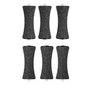 6 Pack Concave Shape Extra Coarse Replacement Roller Refills for Amope Pedi Refills Electronic Foot File