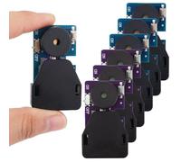 6 Pack Cricket Noise Maker Prank, Hidden Sound Prank Box with 6 Annoying Sounds Funny Chirping Beeping Device Gag Toy for Adults Kids Office Home School Car & Party (Purple+ Blue)