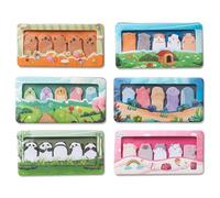 6 Pack Cute Sticky Notes, 900 Sheets Self-Stick Cartoon Animal Sticky Notes Set Kawaii Memo Pads Mini Animal Notepads, Party Bag Fillers for Kids Students Pet Lovers Office School Stationery Supplies