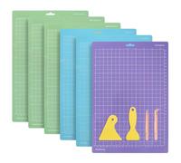 6 Pack Cutting Mats for Cricut Joy Xtra, 8.5x12 Inch Adhesive Cutting Mats