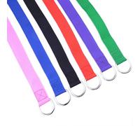 6 Pack D Ring Dog Slip Leads Leash Kennel Nylon Rope Doggy Daycare for Animals Control Training Play Camping Cats Dogs Pet Supply