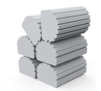 6 Pack Damp Clean Duster Sponge, Sponge Cleaning Brush, Reusable Sponge, Duster for Cleaning Blinds, Glass, Baseboards,Vents, Railings, Mirrors, Window Track Grooves and Faucets