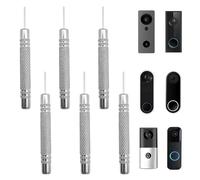 6 Pack Doorbell Removal Pin Video Doorbell Replacement Key Compatible with Nest Google Eufy Video Doorbell