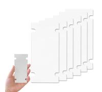 6 Pack Double Sided Tape Compatible with Ring Battery Video Doorbell No Drill Doorbell Mount Strong Adhesive Video Doorbell Mounting Bracket Accessories Sticky Pad for Apartments Houses Office