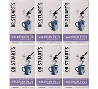 (6 Pack) - Dr Stuarts - Valarian Plus Herbal Tea | 15 Bag | 6 Pack Bundle