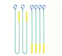 6-Pack Drain Unblocker Tool,Sink Unblocker,Drain Cleaner, Drain Snake,Toilet Unblocker,Shower Drain Unblocker,Drain Rods,Plumbing Tools,Kitchen Sink Unblocker,Bathroom Sink Unblocker(4x90cm+2x130cm)