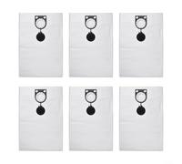6 Pack Dust Bags Replacement for Metabo for ASR 25 L for SC/ for ASR 2025 / for ASR 35 / for ASR 50 L for SC, Vacuum Cleaner Bags Accessorie Spare Parts