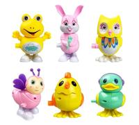 6 Pack Easter Wind Up Toys - Easter Wind up for Animal That Walk, Jump, Great,Easter Basket Stuffers Fillers Gifts Birthday Party Favors