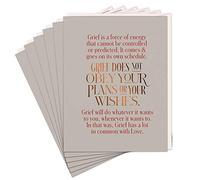 6-Pack Elizabeth Gilbert Grief Does Not Obey Card