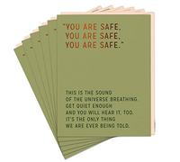 6-Pack Elizabeth Gilbert You Are Safe Card