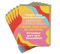 6-Pack Em & Friends Feel Beautiful Greeting Cards