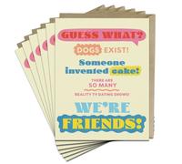6-Pack Em & Friends Guess What? Friends! Greeting Cards