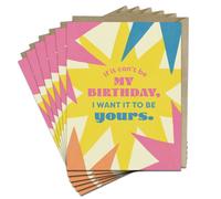 6-Pack Em & Friends Want It to Be Yours Birthday Greeting Cards