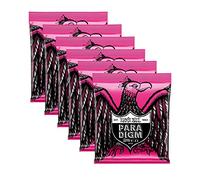 6 PACK Ernie Ball 2023 Paradigm Electric Guitar Strings, Super Slinky (9-42)