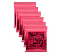 6 PACK Ernie Ball 2226 Burly Slinky Nickel Wound Electric Guitar Strings (11-52)