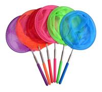 6 Pack Expandable Butterfly Dragonfly Net Fishing Net for Kids for Children's Outdoor Garden Activities