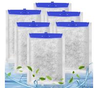 6 Pack Filter Cartridge for Whisper Bio-Bag Filters, Large Replacement Filter Cartridges for Aquariums Compatible with Tetra Whisper Filters 20i,40i/IQ20,30,45,60/PF20,30,40,60 and ReptoFilter