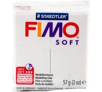 6 Pack - Fimo Soft Polymer Clay 2oz-White - EF8020-0US