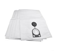 6-Pack Fleece Filter Dust Bags Compatible with For Metabo For ASR 25 L For SC | For ASR 2025 | For ASR 35 | For ASR 50 L For SC Wet Dry Vacuum Cleaners Accessories Replacement Parts