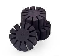 6-Pack for Eva Foam Arrow Separator Frame for Bows - Protective Bow Quiver Shelf Tool 7 Cm Diameter 2.9 Cm Height Holds up 12 for Arrows (6 mm-8 mm Shaft) Black