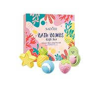6 Pack Fruit Bath Bombs Set, Fruit Shaped Bath Bombs for Kids, Cute Fruits Set BathBombs, Bathbombs Bubble G Colorful Fruits