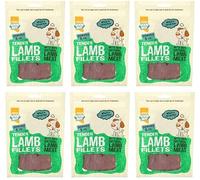 6 PACK GOODBOY LAMB FILLETS 100% NATURAL LAMB MEAT DOG TASTY CHEW TREAT 80G