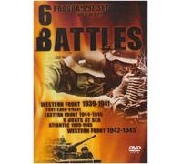 6 Pack: Great Battles (including Battles Of The Western Front 39-41, 42-45, Battle Of The Atlantic, The Eastern Front, U Boats At Sea, The Attack On Fort Eben Emael [DVD] [2007]