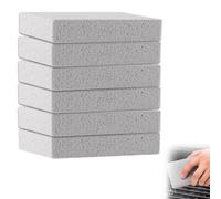 6 Pack Grill Cleaning Brick, Pumice Cleaning Block, BBQ Cleaning Tool, Remove Oil Stains Pumice Stones Magic Stone for Grilling Barbeque Griddle Flat Top Grill Racks