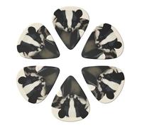 6-Pack Guitar Picks 0.71mm, Skunk 1 Printed Guitar Plectrums for Acoustic Guitar Electric Guitar Bass Guitar