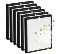 6 Pack HEPA Filter Compatible with MeacoDry Arete One 10L &12L Dehumidifier and Air Purifier 2 in 1 H13 Hepa Filter Replacement für MeacoDry Arete One (21x15.5x1cm)