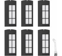 6 Pack HEPA Filter Replacement Compatible with Eufy X9 Pro | Washable Non-woven Fabric for Efficient Robot Vacuum Deep Cleaning X9 Pro 6 Pack